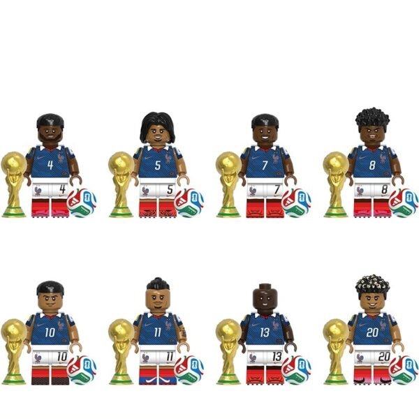 France Football Character Set