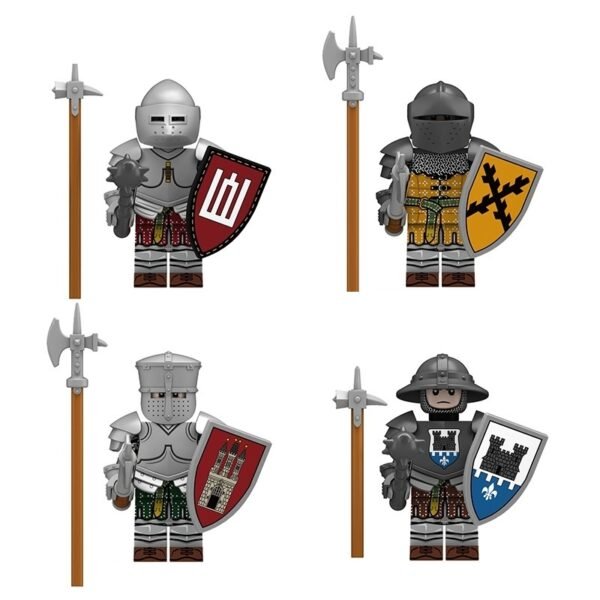 Medieval Armored Knights Character Set