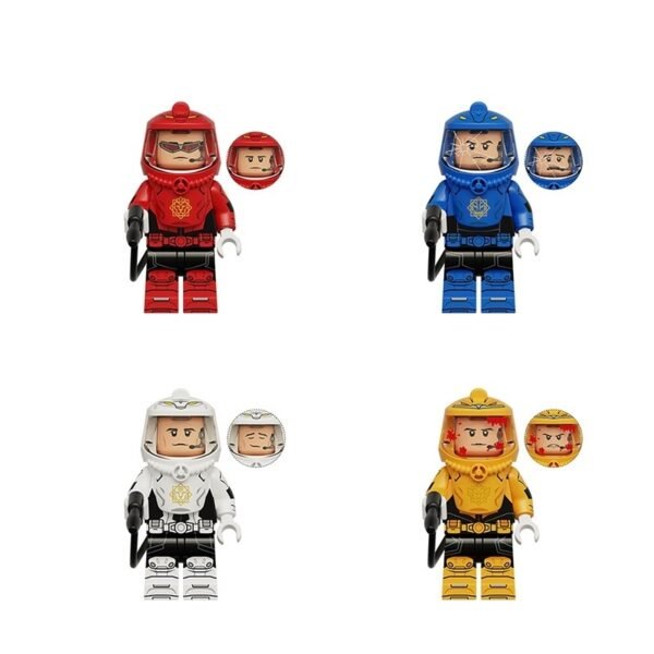 Chemical Defense Team Character Set
