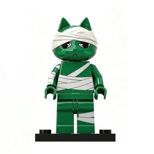 Green Cat Bandaged Patient