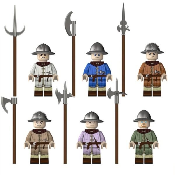 Medieval Gambeson Soldier Character Set