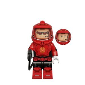 Red Radiation Suit