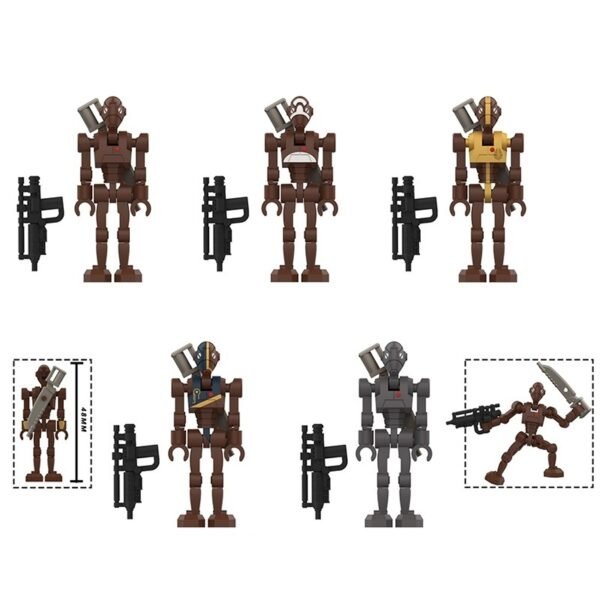 Commando Droid Character Set