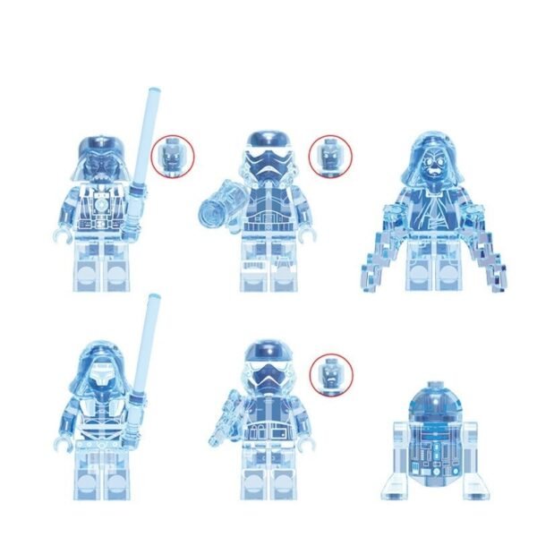 Star Wars Hologram Character Set