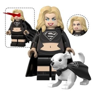 Supergirl with Krypto