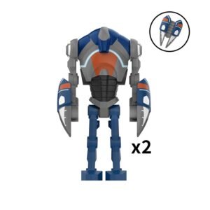 Blue Battle Droid with Orange Chest