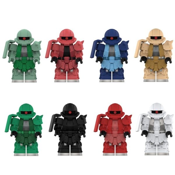 Mobile Suit Gundam Zaku II Character Set