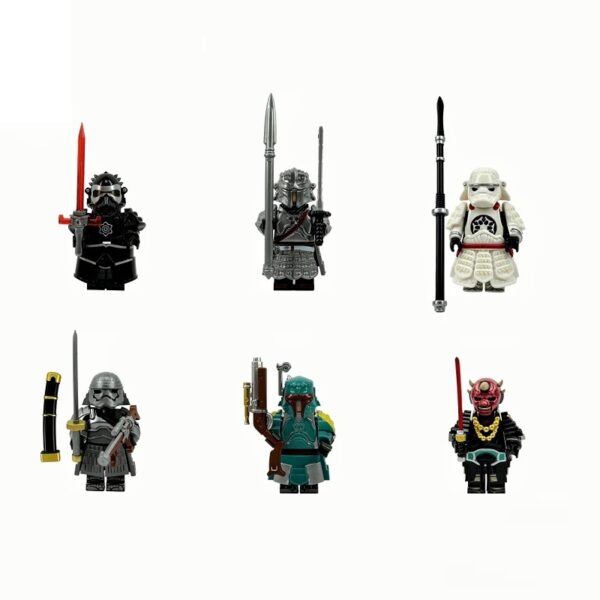 Star Wars Samurai Character Set